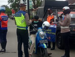 Satlantas Polres Metro Bekasi, Sosialisasi Operasi Kepolisian Keselamatan Jaya 2022.