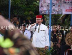 Jadi Pemimpin Upacara Pembaretan, Dani Ramdan Sebut Banser Harus Jadi Garda Terdepan Keutuhan NKRI