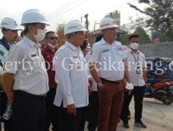 Pembangunan Pelebaran Jalan Cikarang-Cibarusah Masih Terkendala Utilities