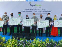 FajarPaper Renovasi Lima Sekolah di Kabupaten Bekasi Dukung Akselerasi Kualitas Pendidikan melalui Infrastruktur Penunjang Pendidikan