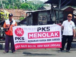 PKS DPD Kabupaten Bekasi Tolak Kenaikan BBM Bersubsidi