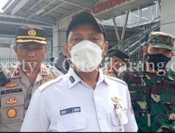 Terkait Rusaknya Jalur Perlintasan Di Depan Polsek Cikarang, Bukan Tanggung Jawab KAI.