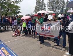 Tak Ada Tempat Latihan, Puluhan Atlet Sepatu Roda Gelar Aksi Di Gerbang Pemda Kabupaten Bekasi