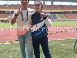 NPCI kabupaten Bekasi Kembali Raih Emas Cabang Olahraga Atletik Lompat Tinggi Putri