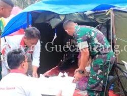 PAPMISO Bagikan Bakso Hangat Siap Santap Di Pengungsian Korban Gempa Cianjur