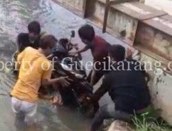 Motor Yang Ditemukan Di Kali Kampung Kempes Sukatani, Merupakan Motor Korban Begal