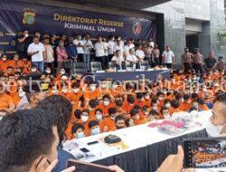 Sebanyak 296 Orang Pelaku Kejahatan Jalanan di Jadetabek Ditangkap