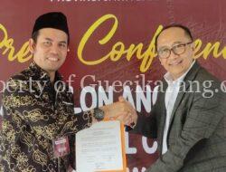 Budiyanto, S.Pi Calon DPD RI Dapil Jawa Barat menyerahkan Berkas Persyaratan ke KPUD Jawa Barat