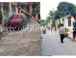 Viral Di Tiktok Buat Garasi Mobil Di Jalan, Polsek Serangbaru Ambil Tindakan.