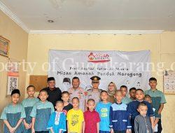 Jumat Berkah, Brigadir siswa FANEZA RAGA GALDANA Kunjungi Panti Asuhan Yatim Piatu Dan Dhuafa