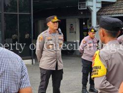 Kapolsek Cikarang Selatan Pimpin Apel Pengamanan Unjuk Rasa di PT. Hung-A Kawasan Hyundai