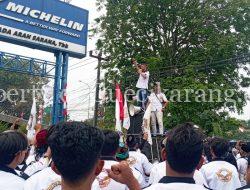 LSM Garda Bekasi Aksi Di Depan PT Michelin / Multistrada Arah Sarana Tbk, Tuntut Prioritaskan Pengusaha Lokal Bekasi Untuk Bekerjasama