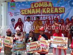 Bank Bulle Adakan Lomba Senam Kreasi Memperebutkan Piala Kadestra Total Hadiah Puluhan Juta Rupiah