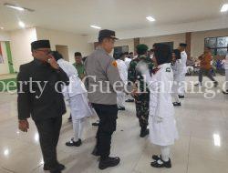 Polsek Cikarang Selatan Menghadiri Pengukuhan Paskibra Kecamatan Cikarang Selatan Tahun 2024