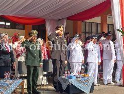 Kapolsek Cikarang Selatan Hadiri Upacara HUT RI ke-79 di Lapangan Kecamatan Cikarang Selatan