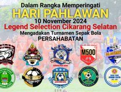 Turnamen Sepak Bola Peringatan Hari Pahlawan: Nur Alim Eks Timnas Indonesia Ikut Bertanding di Cikarang Selatan