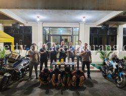 Unit Reskrim Polsek Tambun ringkus lima pelaku pengedar Narkotika jenis Tembakau Sintetis