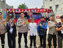 Kapolsek Cikarang Selatan Amankan Pemungutan Suara Pilkada Serentak di Desa Sukaresmi