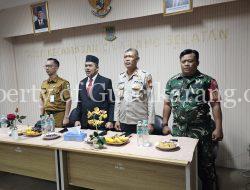 Wakapolsek Cikarang Selatan Hadiri Pelantikan PLT Kepala Desa Serang