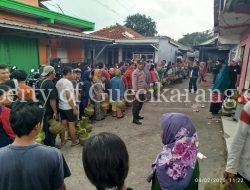 Polsek Cikarang Selatan Monitoring Antrian Pembelian Gas Elpiji 3kg di Kerobokan Desa Serang