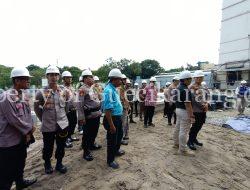 Kapolsek Cikarang Selatan Mendampingi Kunjungan Kapolres Metro Bekasi dan PJU ke Gereja Katolik Ibu Teresa Paroki Cikarang