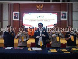 Polsek Cikarang Selatan Ringkus Komplotan Curanmor, Gunakan Kunci T dan Senjata Mainan