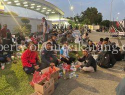 Ratusan Buruh Demo di Depan PT Yamaha Music Manufacturing Asia, Protes Pemecatan Sepihak, Ketua PUK PT. LG Innotek Indonesia Ikut Aksi Sebagai Bentuk Solidaritas