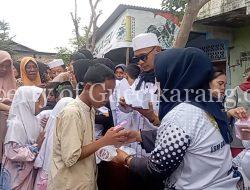 Tema Berbagi Itu Indah, LSM Garda Bekasi Santuni 250 Anak Yatim Dan Dhuafa.