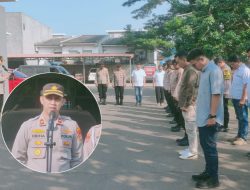 Kapolsek Cikarang Selatan Pimpin Apel Pagi, Tekankan Disiplin dan Kesiapan Menjelang Hari Buruh