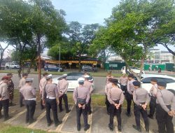 Polsek Cikarang Selatan Gelar Apel Pengamanan Jumat Agung di Gereja Paroki Ibu Teresa Lippo Cikarang