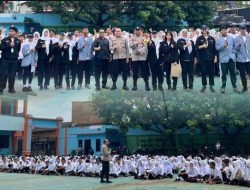 Polsek Cikarang Selatan Sosialisasikan Kenakalan Remaja, Narkoba, dan Jam Malam di SMA Negeri 1 Cikarang Selatan