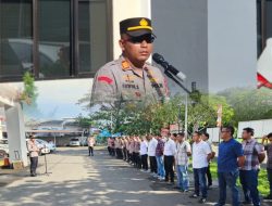 Kapolsek Cikarang Selatan Pimpin Apel Pagi, Tegaskan Disiplin, Anti Narkoba, dan Kesiapan HUT Bhayangkara