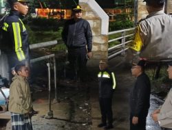 Kapolsek Cikarang Selatan Pantau Wilayah Rawan Banjir, Situasi Masih Terpantau Aman