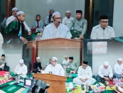 Kapolsek Cikarang Selatan Hadiri Ta’lim Rutin FK-DKM di Desa Ciantra
