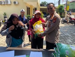 Gencarkan Program Ketahanan Pangan, Polsek Setu Menyediakan Beras SPHP