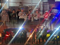Polsek Serang Baru Gelar Patroli Gabungan Tiga Pilar, Antisipasi Anarko dan Gangguan Kamtibmas