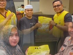 Polsek Cikarang Selatan Gelar Gerakan Pangan Murah, Sediakan 5 Ton Beras untuk Warga