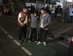 Kurang 1 X 24 Jam ,Unit Resmob Polres Jakarta Pusat Tangkap Pelaku Penusukan Yang Kabur Ke Cibitung.