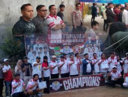 Desa Serang Raih Juara Turnamen Sepak Bola Antar Desa se-Kecamatan Cikarang Selatan, Kapolsek dan Ketua Karang Taruna Kecamatan Turut Hadir Menyaksikan