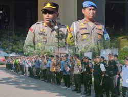 Giat Apel Pagi Personil Polsek Cikarang Selatan Bersama Potmas Wilayah Cikarang Selatan