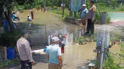 Banjir Genangi Perumahan Vila Mutiara Cikarang 2 Blok c, Air Mulai Surut