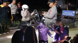 Polsek Serang Baru Gelar Operasi Kejahatan Jalanan Antisipasi Tawuran dan Begal di Perbatasan Sukasari