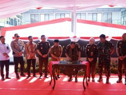 Kapolsek Cikarang Pusat Ikut Menghadiri Peresmian Mess Griya Adhyaksa Kejari Bekasi di Cikarang Pusat