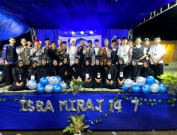 Meski Banjir, Ikatan Remaja Masjid Al’hidayah Cikarang Timur Tetap Semangat Mengadakan Isra Mi’raj.