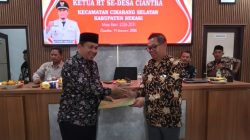 Kepala Desa Ciantra Bank Bulle Lantik 86 Ketua RT Masa Jabatan 2026–2031