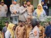 Kades Ciantra Dampingi Kapolres Metro Bekasi Tinjau Atap Roboh SMPN 3 Cikarang Selatan