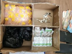 Polsek Cikarang Selatan Bongkar Warung Berkedok Toko Ponsel, Ribuan Obat Keras Ilegal Disita