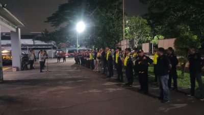 Apel KRYD Gabungan Digelar di Mako Polsek Cikarang Selatan, 70 Personel Siap Amankan Wilayah Saat Ramadan