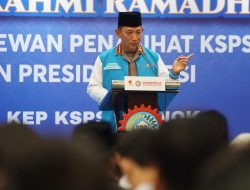 Kapolri Listyo Sigit Hadiri Buka Bersama KSPSI di PT NOK Sealing Solution Bekasi