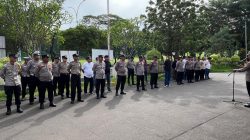 Kapolsek Cikarang Selatan Pimpin Apel Pagi dan Pengecekan Personel